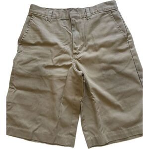 Dickies Shorts Tan Boys Size 18R 28W Work Wear